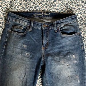 Universal Thread mid rise boyfriend crop jeans